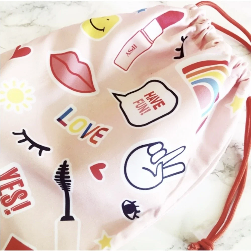 Ipsy Playful 'Do You' Cosmetics Glam Pouch Bag